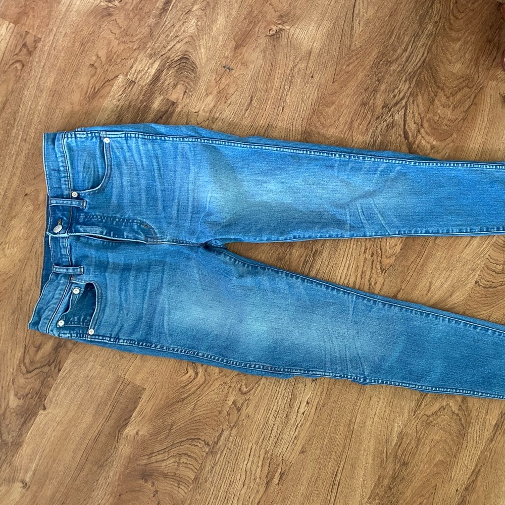 Madewell 10” hi rise skinny jeans med. wash - 28